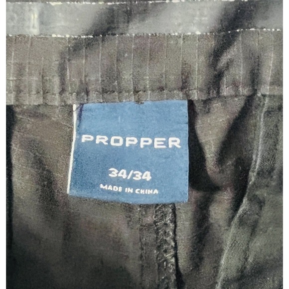 Propper Tactical Pants Men's 34x34 Black Ripstop Cargo Utility Gorpcore Security - Picture 6 of 6